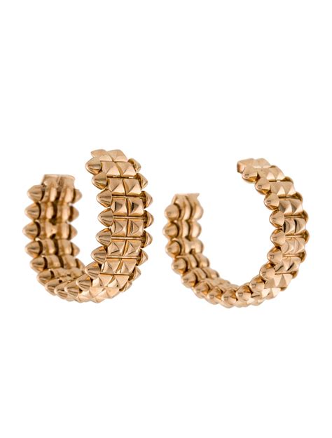 cartier earrings gold